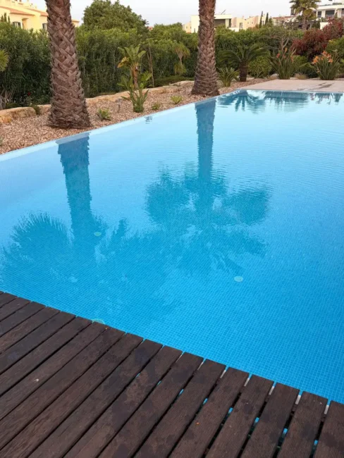 Complete swimming pool renovation